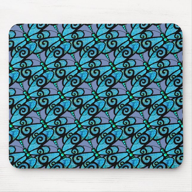 KiniArt Dragonflies Mousepad (Frente)