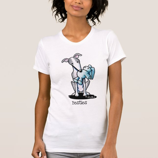 KiniArt Greyhound T-Shirt (Frente)
