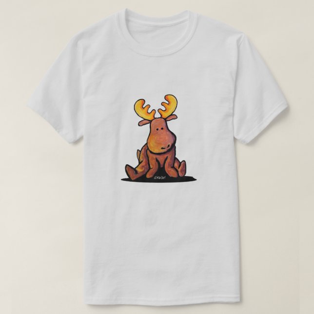 KiniArt Groovy Camisa Moose (Frente do Design)