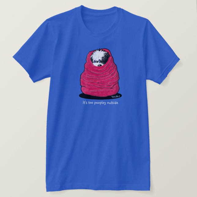 KiniArt Havanese Camiseta Muito Cheia (Frente do Design)