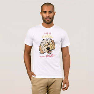 KiniArt Life É Ouro DOODLE T-Shirt