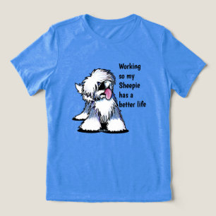 KiniArt Old English Sheepdog T-Shirt