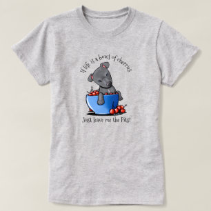 KiniArt Pitbull Amplia T-Shirt