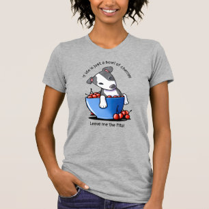 KiniArt Pitbull Cuppy T-Shirt