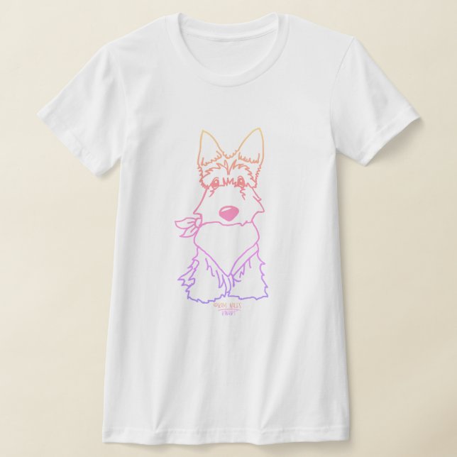 KiniArt Scottish Terrier T-Shirt (Postura )