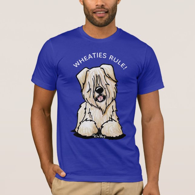 KiniArt Soft Coated Wheaten Terrier T-Shirt (Frente)