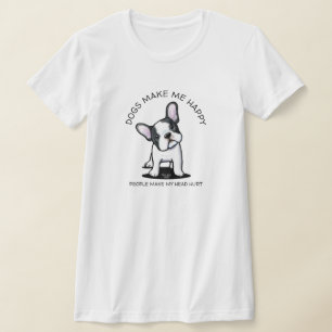 KiniArt T-Shirt para o Bulldog Francês