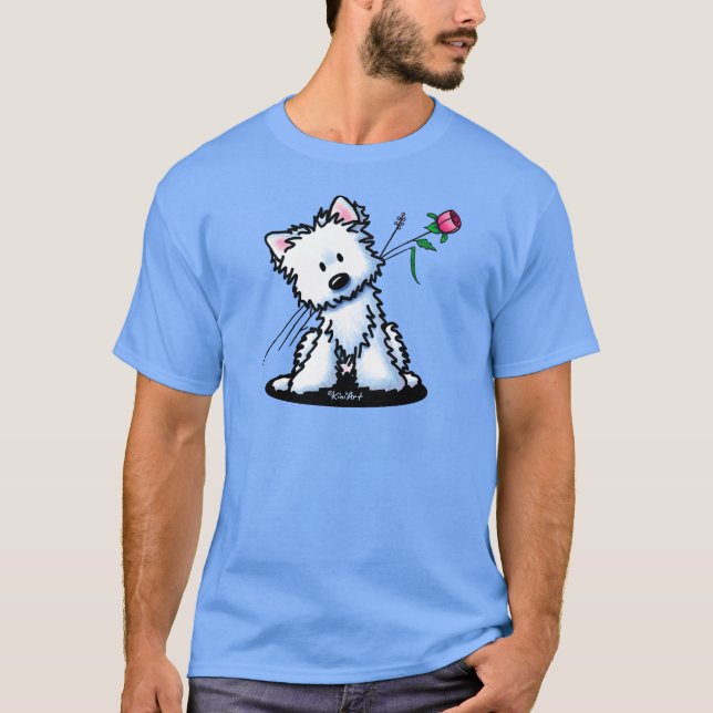 KiniArt Westie T-Shirt (Frente)