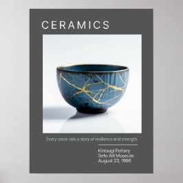 Kintsugi Pottery Poster Series | CINZAS