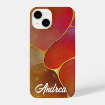 Kintsugi Vermelho e Dourado