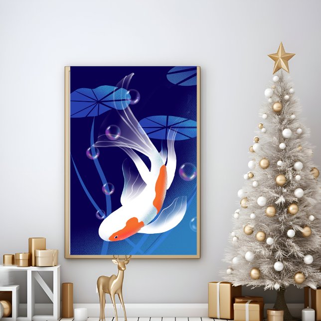 Kio fish in water wall art poster (Criador carregado)
