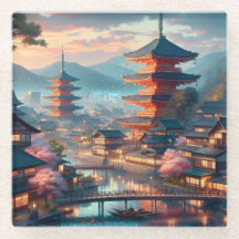 Kioto Japão Landscape Viagem Vintage