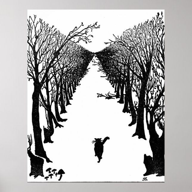 Kipling Cat Poster (Frente)