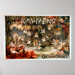 Kiralfy Brothers Enchantment Poster