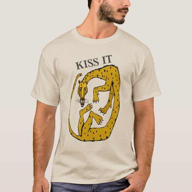 KISS IT CAT, T-Shirt (Frente)