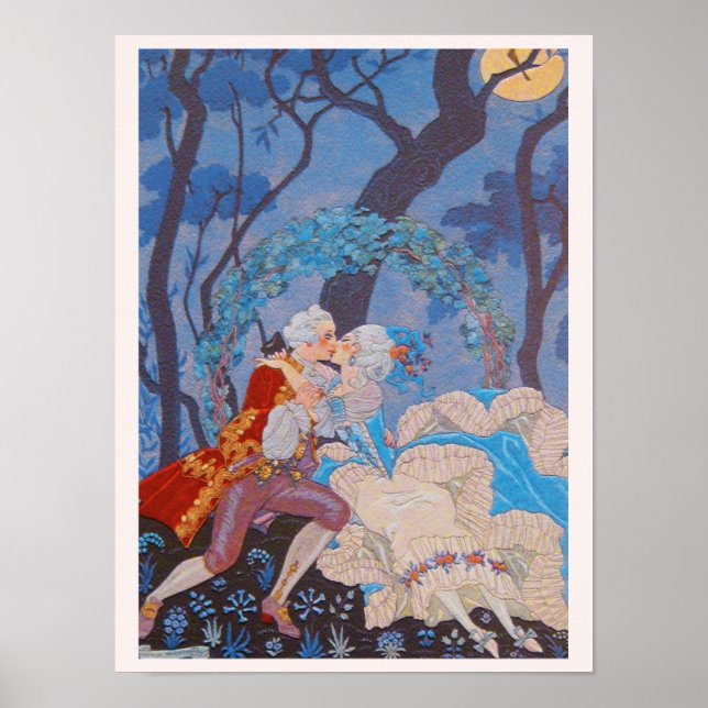 Kiss Marie Fashion Plate ~ Poster 16x12 (Frente)