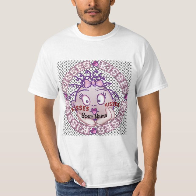 Kisses Face t-shirt (Frente)