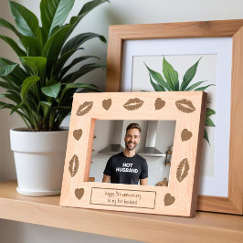 Kisses para o 5 do marido presente de aniversário