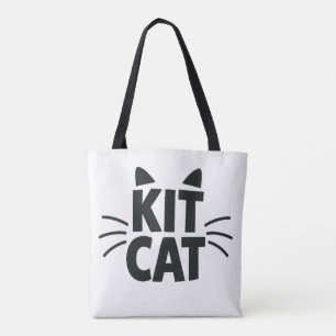 Kit Cat Bolsa Tote Tipográfica