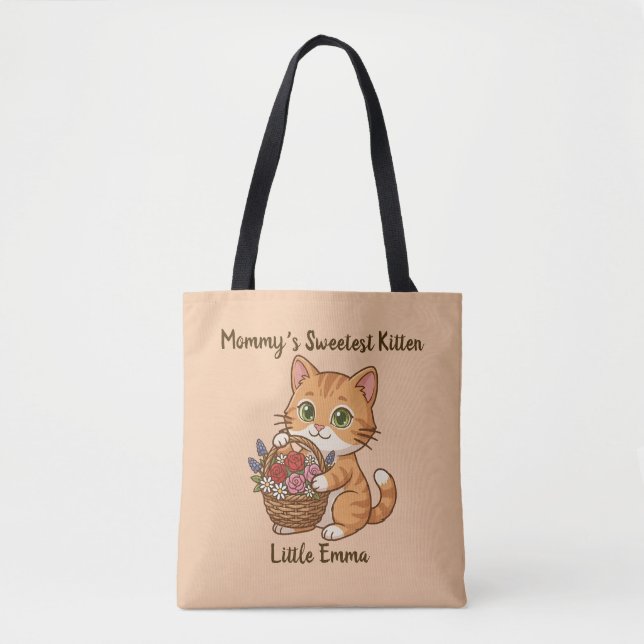 Kitatinha Mais Doce da Mamãe: Bolsa Tote Caprichos (Frente)