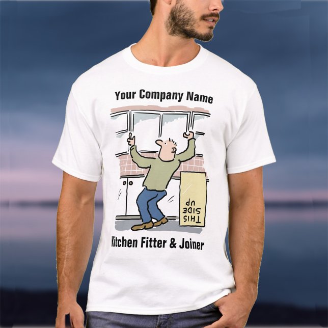 Kitchen Fitter & Joiner T-Shirt (Criador carregado)