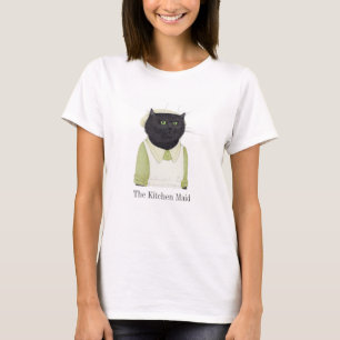 KITCHEN MAID CAT Camiseta básica para mulheres