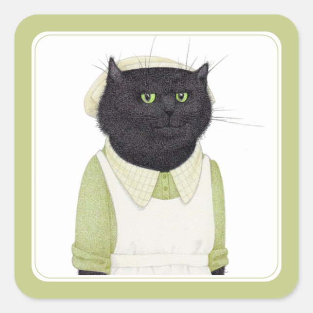 KITCHEN MAID CAT Pequenos Autocolantes (Frente)