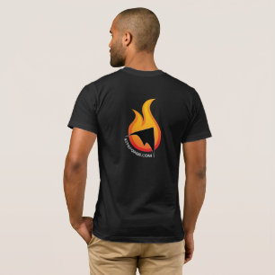 Kite Forge - Camiseta Masculina (preta)