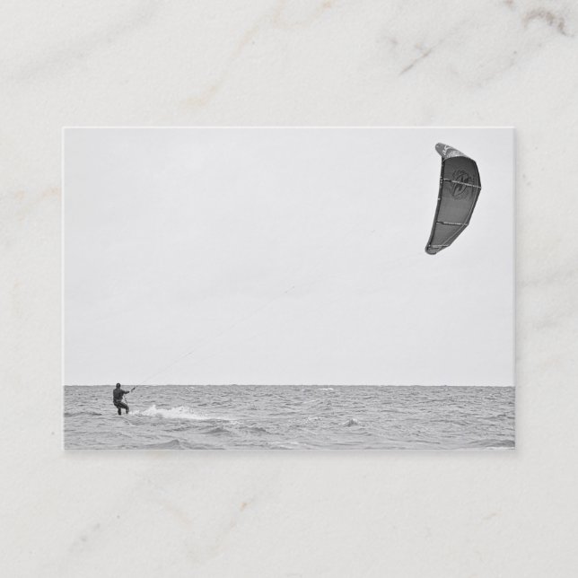 Kitesurfing - Cartão de visita (Frente)