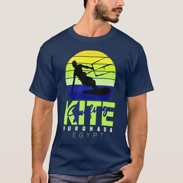 Kitesurfing Hurghada T-Shirt (Frente)