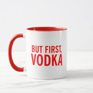 Kitschen Fatty Caneca de Vodka Diner Vermelho