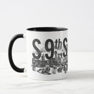 Kitschen Fatty S 9th St Caneca Preto Brilhante