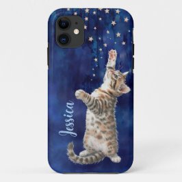 Kitten Reaching para capas de iphone Personalizada