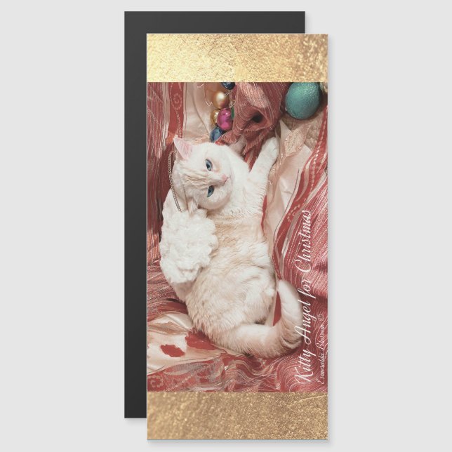 Kitty Angel para o Natal (Frente/Verso)