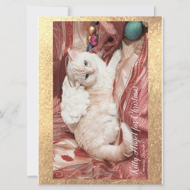 Kitty Angel para o Natal (Frente)
