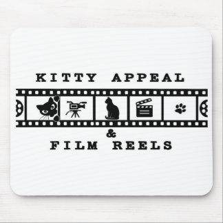 Kitty Appeal & Film Reels Mouse Pad (Branco)