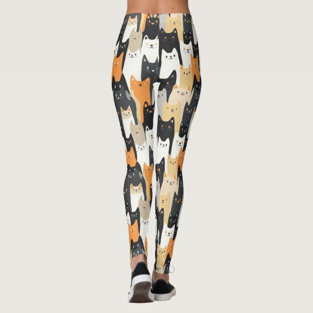 Kitty Cat-moflage Legging (Verso)