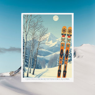 Kitzsteinhorn Áustria Österreich cartão postal de 