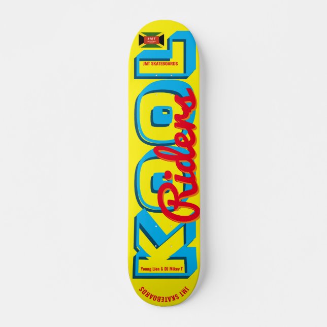 KKOL RIDERS JMT 7, 3/4", skateboard Deck (Frente)