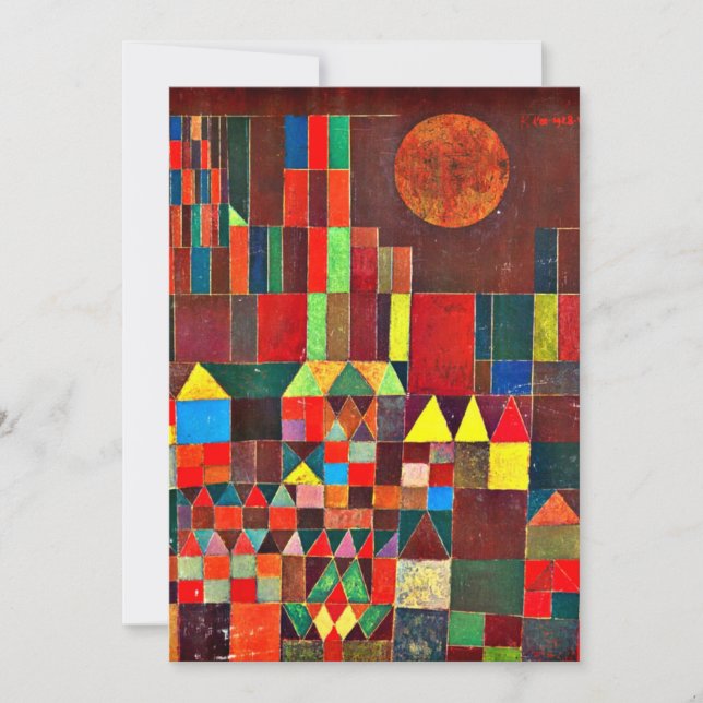 Klee - Castle e Sun, (Frente)