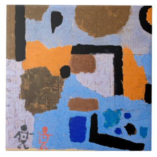 Klee - Com os dois Azulejos cerâmicos perdidos