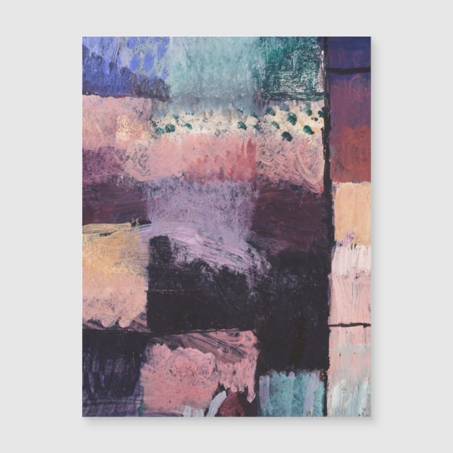 Klee - Sobre um Motif de Hammamet (Frente)