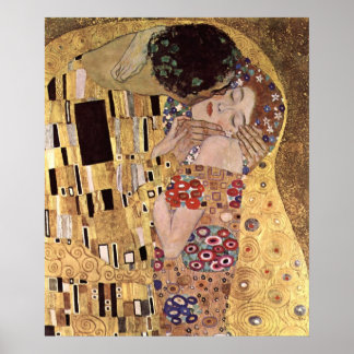 Klimt Gustav ~ O Poster do Beijo