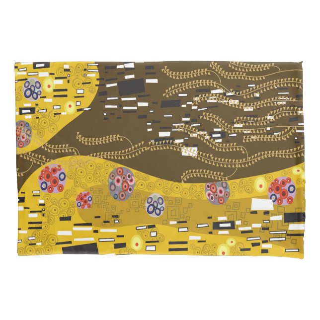 Klimt Inspirou Arte Dourada Nouveau O Beijo Artíst (Frente)