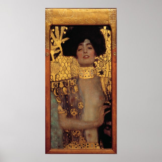 Klimt Judith Poster (Frente)