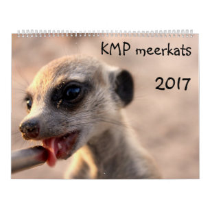 KMP Meerkats - calendário 2017
