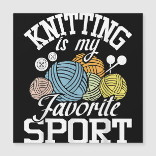 Knit Acontece Engraçado tricotar Camisas Cortando