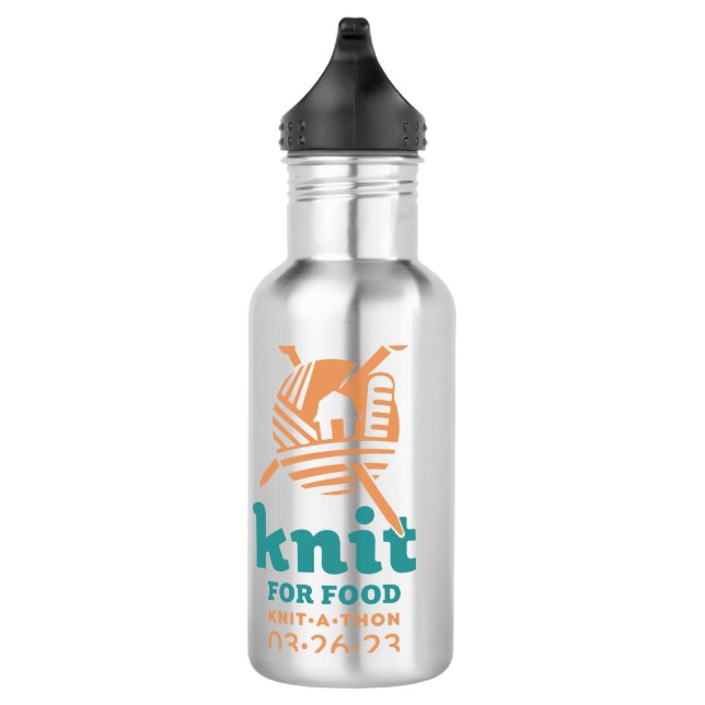 Knit para Comida Garrafa de Água (Direita)