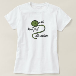 Knit Verde Oleícola Rápido, T-Shirt Quente