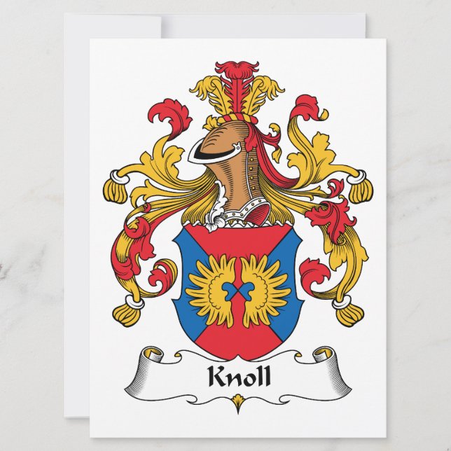 Knoll Family Crest (Frente)